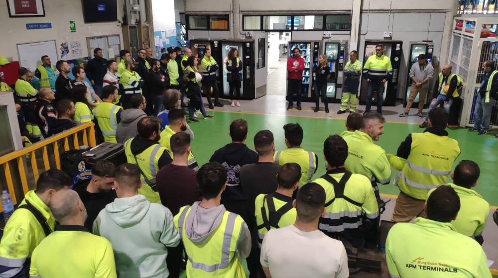USTP Barcelona reclamará un incremento salarial para los trabajadores de APM Terminals