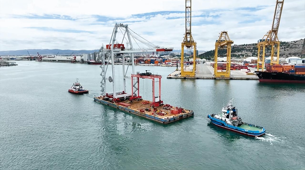 Bergé pone en marcha su nueva terminal en el Port de Barcelona