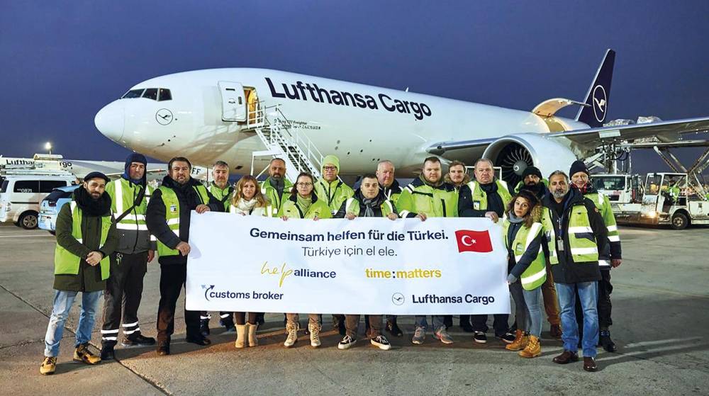 Lufthansa Cargo envía ayuda humanitaria a Turquía