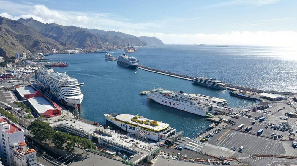 La mercancía general impulsa los tráficos de Tenerife en el primer trimestre del año
