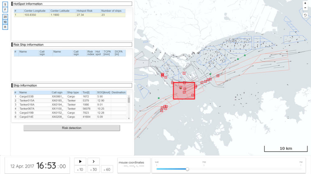 Fujitsu y el Puerto de Singapur prueban la Inteligencia Artificial para predecir el riesgo de colisi&oacute;n de buques