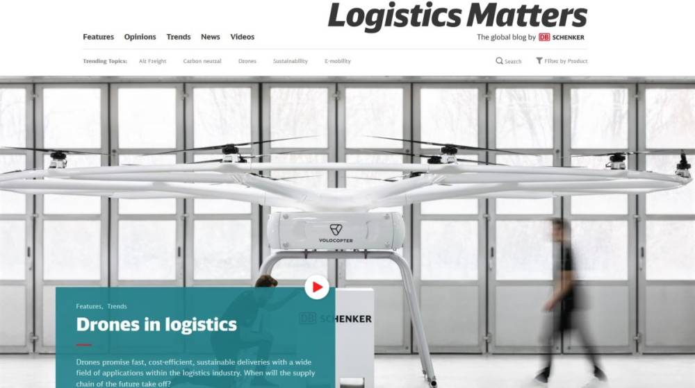 DB Schenker lanza su blog corporativo bajo el lema &ldquo;Logistics matters&rdquo;