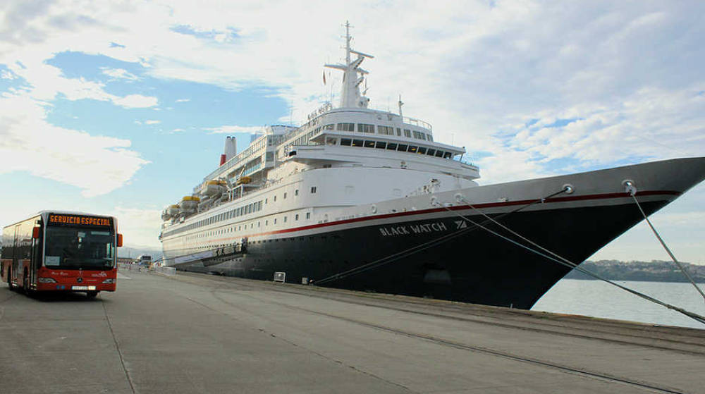 Ferrol recibe a los m&aacute;s de 1.000 turistas del crucero &quot;Black Watch&quot;