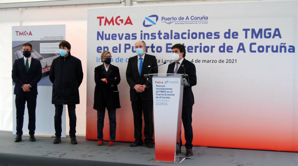 TMGA inicia las obras de sus nuevas instalaciones en Punta &nbsp;Langosteira&nbsp;