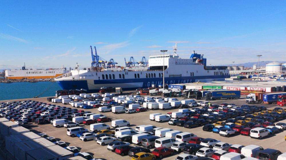 El tráfico de vehículos se dispara en los puertos españoles hasta el mes de mayo
