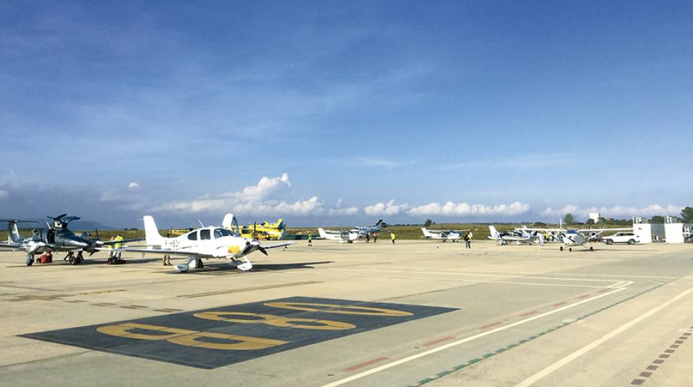 El aeropuerto de Castell&oacute;n habilita espacio para atender el crecimiento de la aviaci&oacute;n general