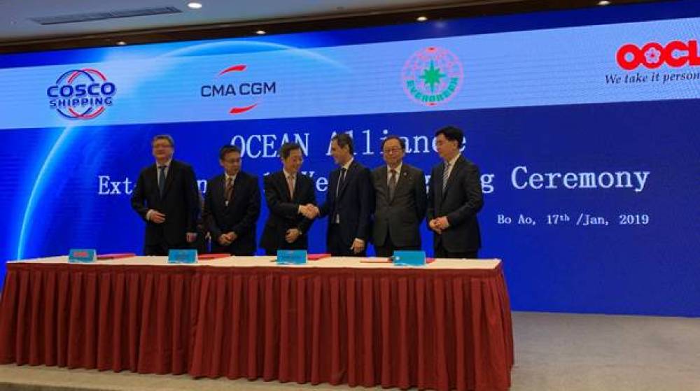 Ocean Alliance extiende su acuerdo de cooperaci&oacute;n hasta el a&ntilde;o 2027