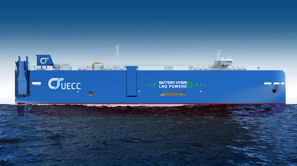UECC celebra el corte de acero de su segundo buque mixto de GNL, di&eacute;sel y bater&iacute;as&nbsp;