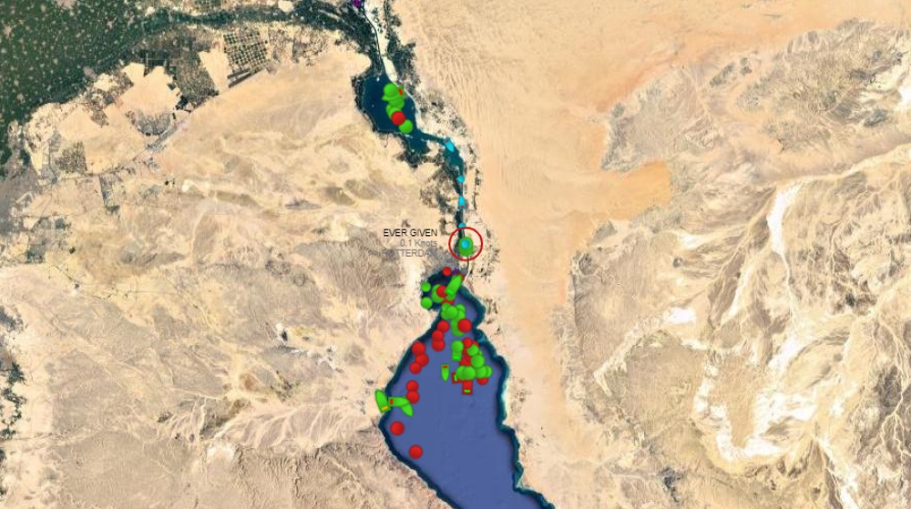 El Canal de Suez suspende todo el tr&aacute;fico mientras prosiguen las labores de reflotamiento del &quot;Ever Given&quot; &nbsp;&nbsp;