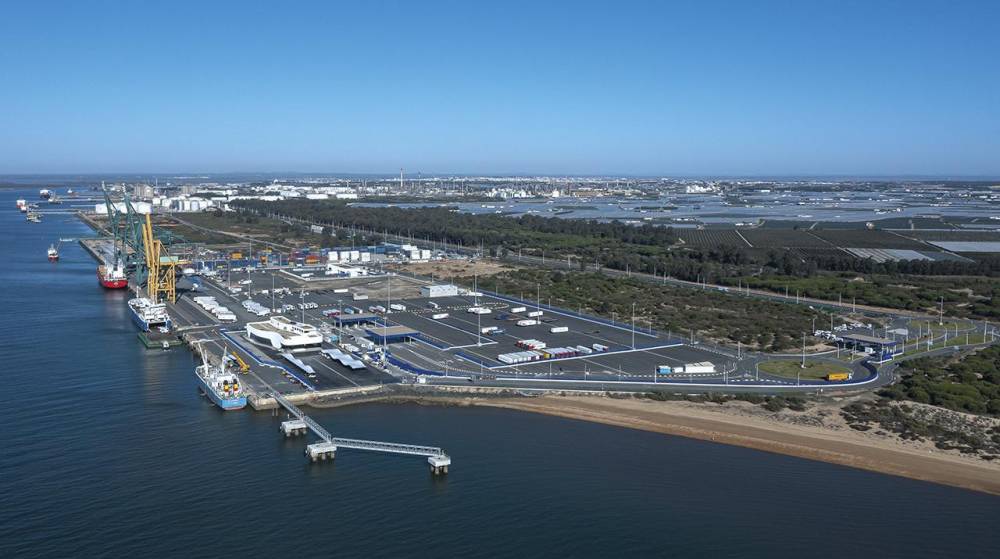 El Puerto de Huelva realiza obras de mejora de sostenibilidad ambiental en el Muelle Sur