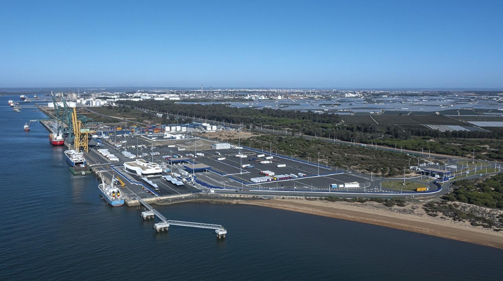 El Puerto de Huelva realiza obras de mejora de sostenibilidad ambiental en el Muelle Sur