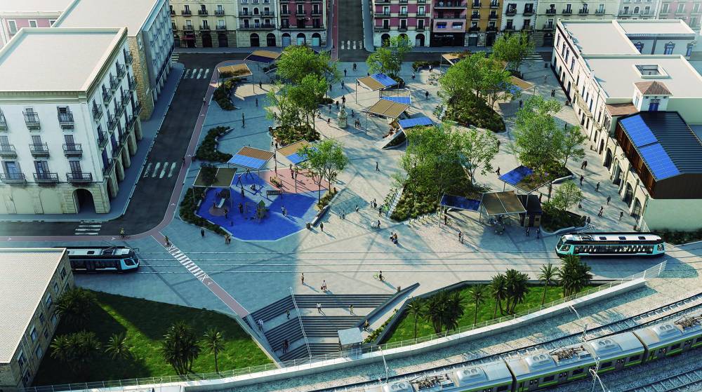 Port Tarragona propone una integración de la Plaça dels Carros con el entorno portuario