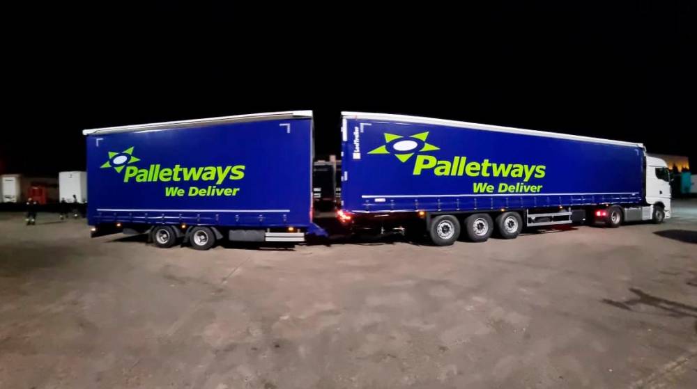 Palletways apuesta por vehículos de alta capacidad en su estrategia sostenible