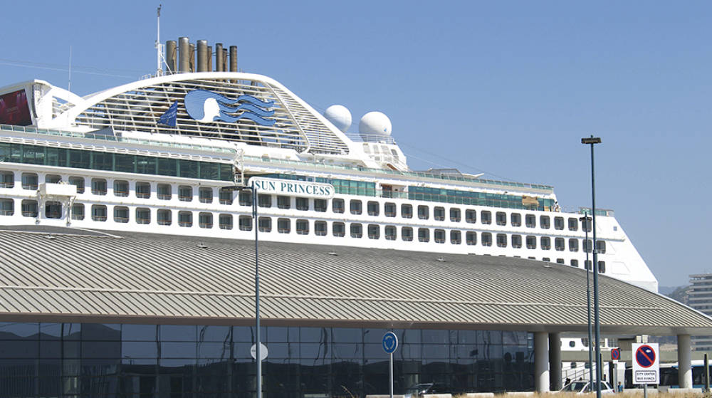 El Puerto de M&aacute;laga recibe por primera vez al crucero &ldquo;Sun Princess&rdquo;