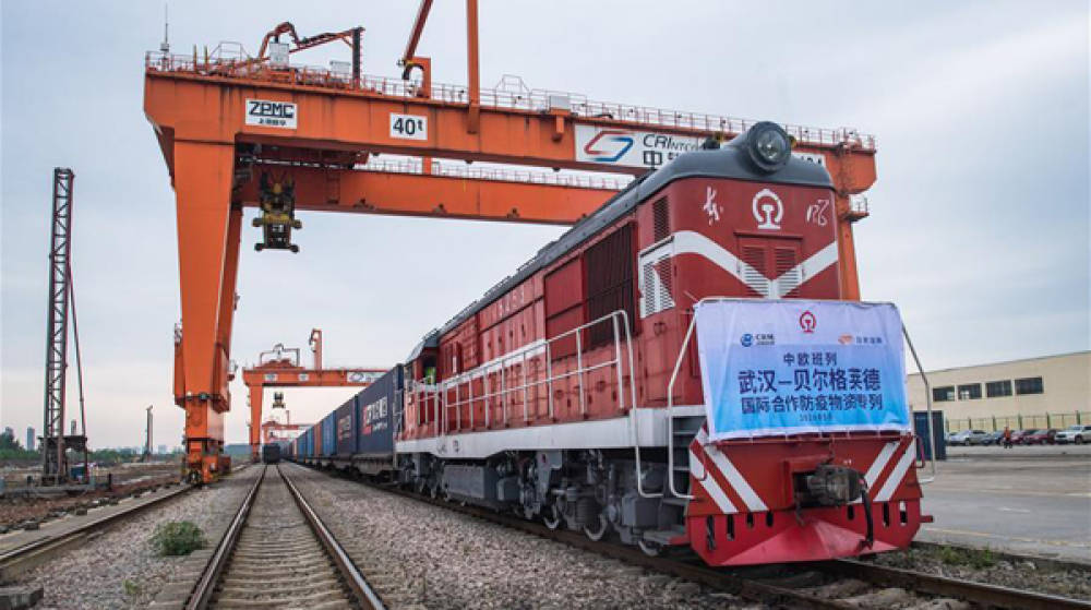 El n&uacute;mero de TEUs transportados por tren entre China y Europa creci&oacute; un 41% hasta junio