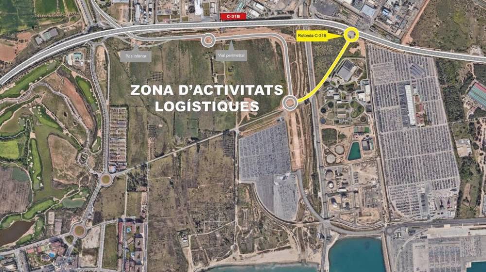 La Generalitat licita la construcción de la rotonda de acceso a la ZAL del Port de Tarragona