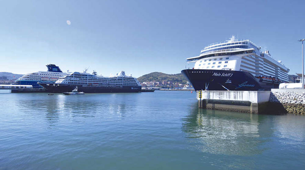 El Puerto de Bilbao muestra su atractivo para el turismo de cruceros con una nueva triple escala