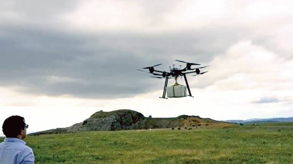 La firma bilba&iacute;na Dronak desarrolla un dron capaz de transportar hasta 40 kilos de carga