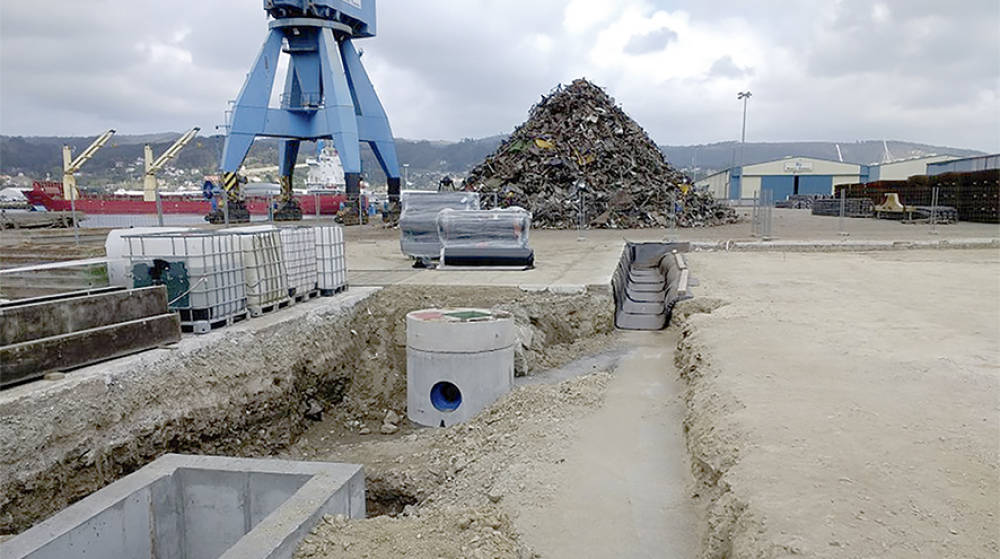 Ferrol instala un pavimento anticontaminaci&oacute;n