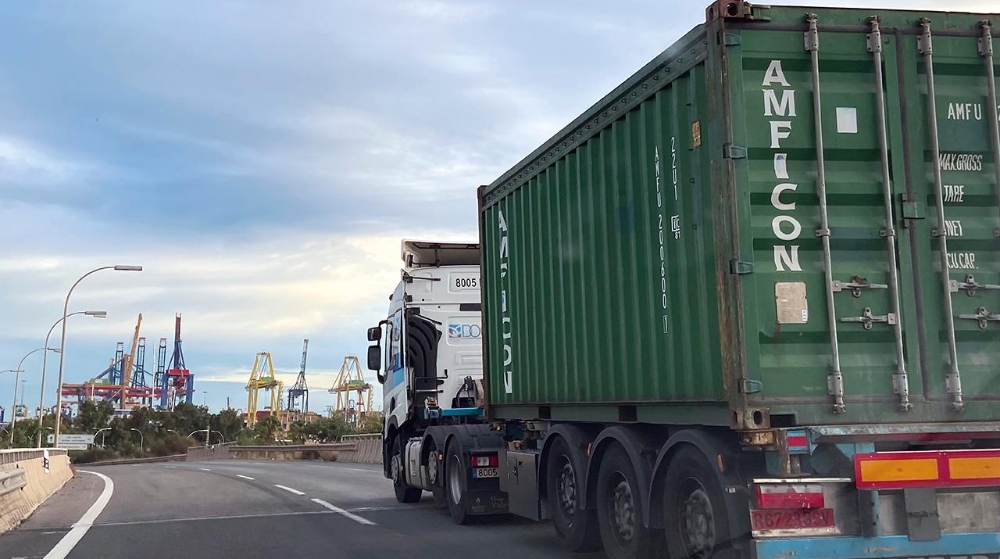 Los piquetes no impiden la actividad en el puerto de Valencia