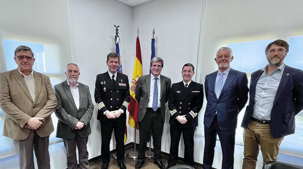 Valenciaport recibe la visita del nuevo comandante naval de Valencia
