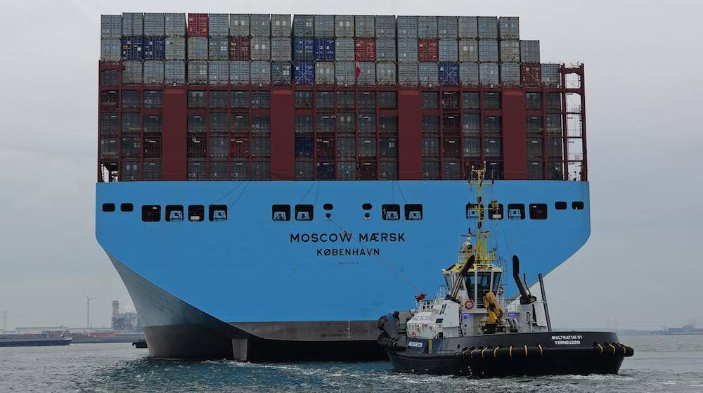 Maersk suspende temporalmente sus operaciones con Rusia