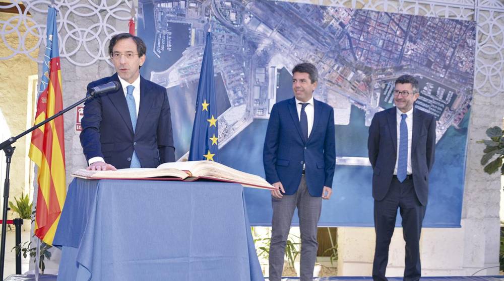Luis Rodríguez pide acelerar el Corredor Mediterráneo entre La Encina y el Puerto de Alicante