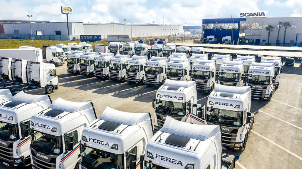 Grupo Perea adquiere 45 veh&iacute;culos Scania