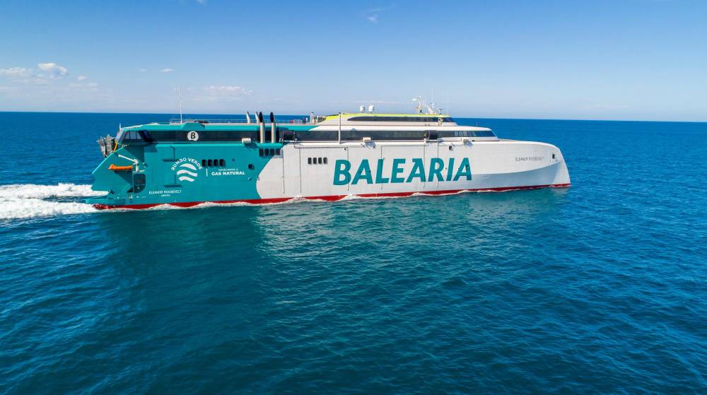 Baleària reafirma su apuesta por el gas como combustible de transición