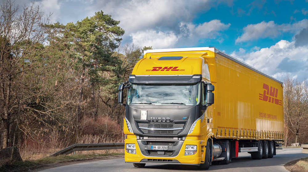 DHL Freight pilota el primer cami&oacute;n de GNL con mega trailer en Alemania