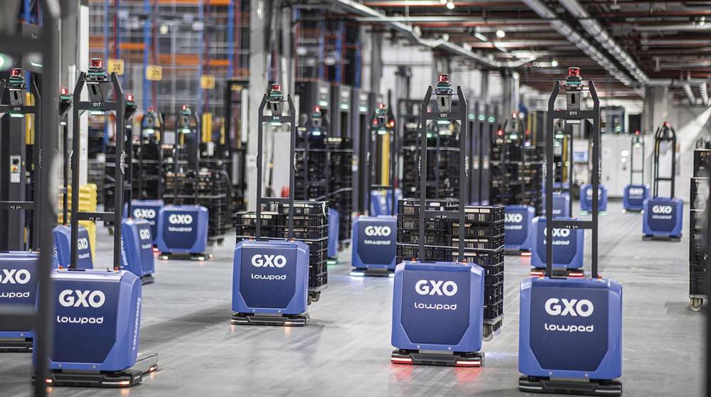 GXO celebra el éxito de su primer uso industrial de robots móviles autónomos