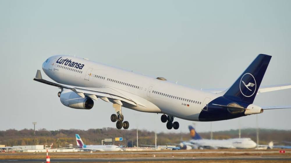 Aterriza en Frankfurt el primer avi&oacute;n de pasaje lleno de carga procedente de China