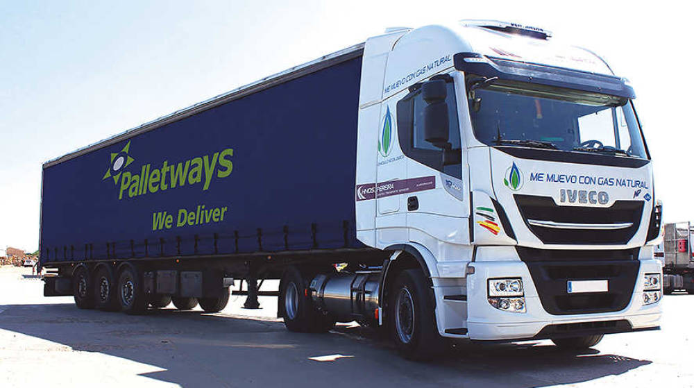 Palletways incorpora a su red en Sevilla y Extremadura la propulsi&oacute;n con GLP