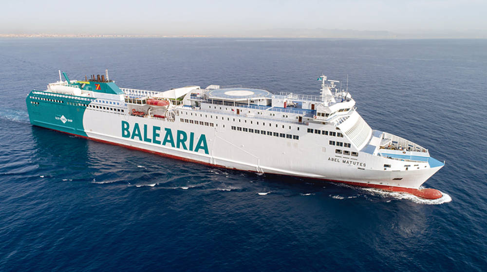 Bale&agrave;ria empieza a navegar con su tercer smart ship entre Valencia, Ibiza y Palma