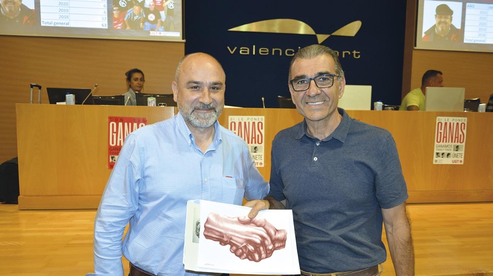 Santos Miguel Castañeda, nuevo secretario general de la Sección de UGT en la AP de Valencia