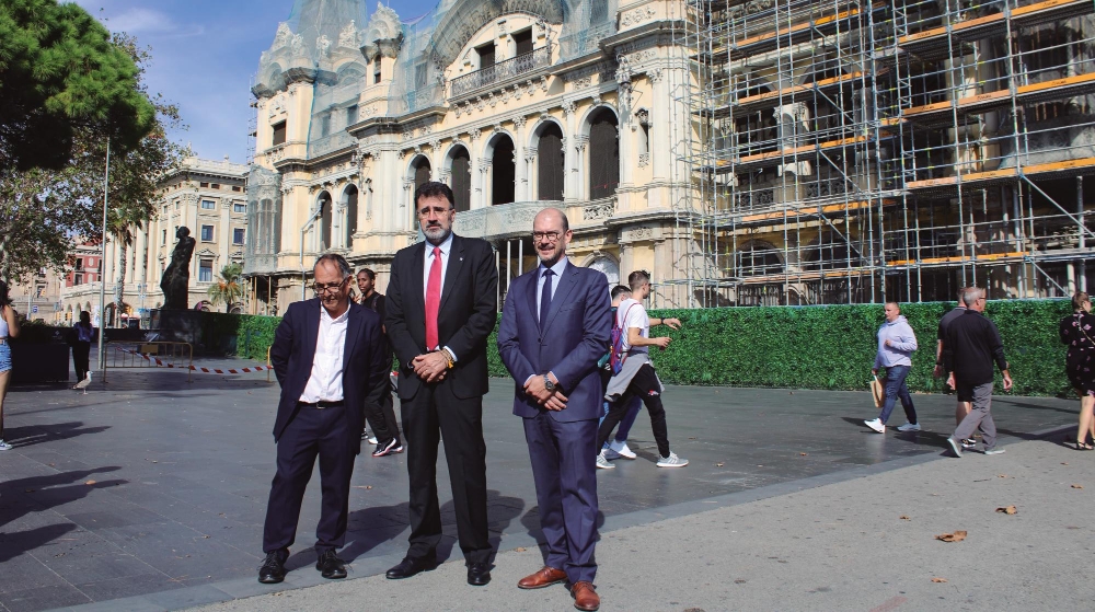 El Portal de la Pau albergará un gran centro de divulgación de la actividad portuaria