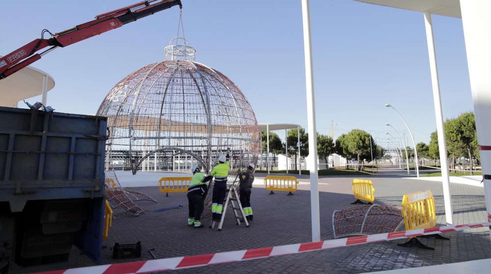 El Puerto de Huelva encenderá sus luces de Navidad este viernes