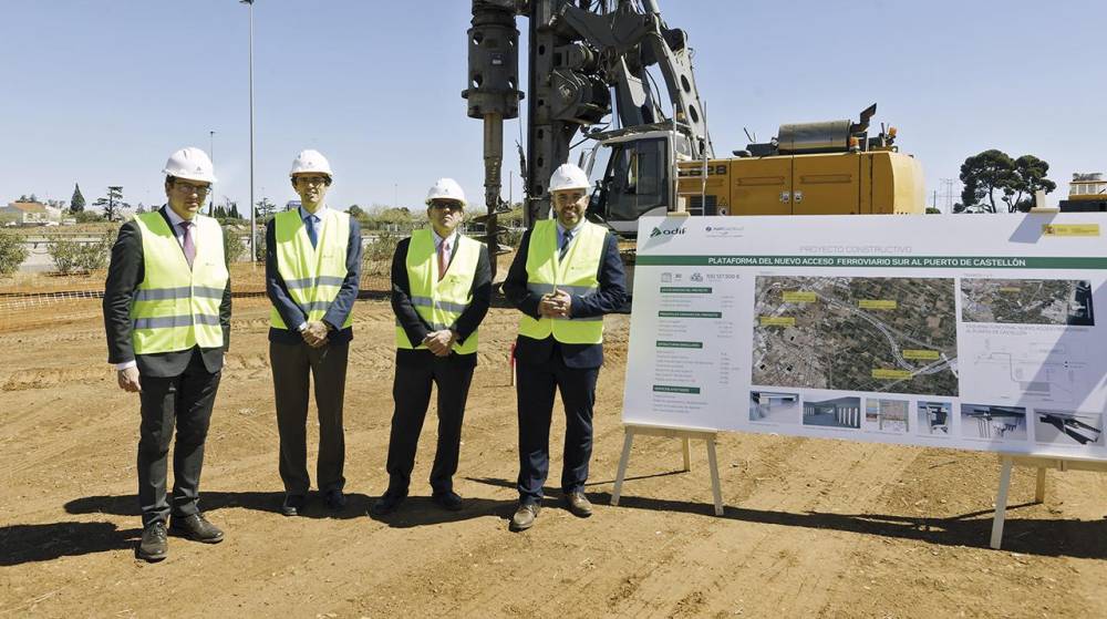 MITMA inicia las obras del acceso ferroviario sur al Puerto de Castellón