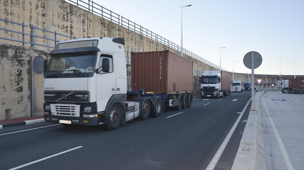 CCOO y UGT convocan cuatro días de huelga del transporte de mercancías en Alicante