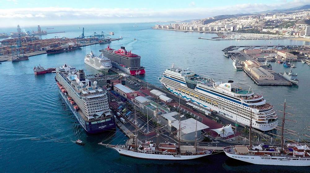 El tráfico de cruceros se mantiene en España un 39% por debajo del nivel precrisis