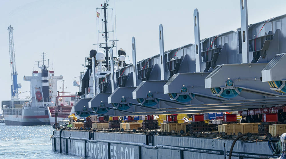 El Port de Tarragona embarca las primeras alineaciones del&nbsp;synchrolift de URSSA