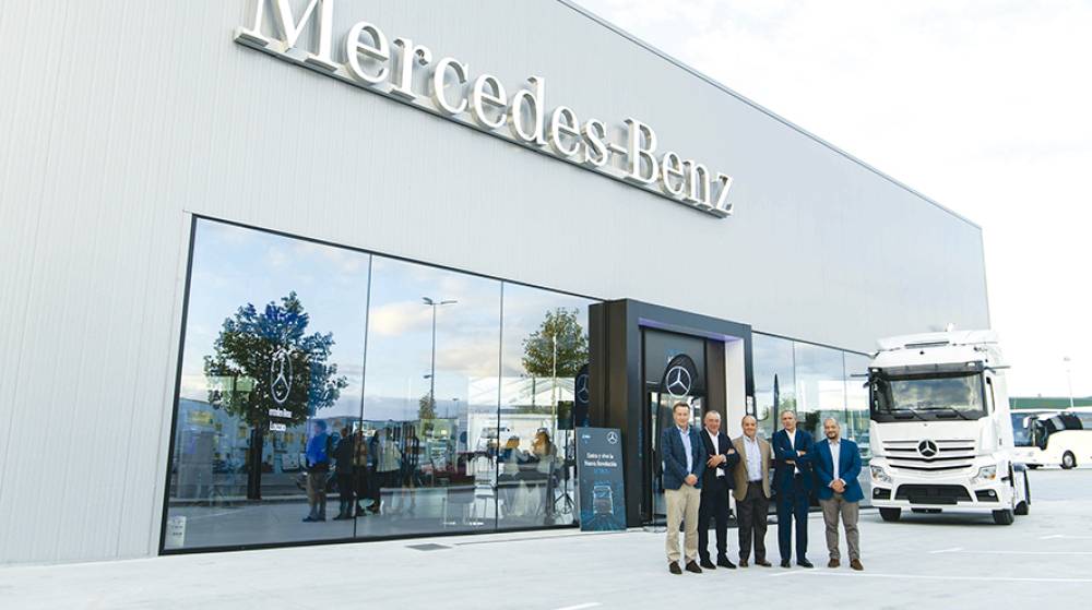 Grupo Louzao inaugura un centro de Mercedes-Benz Trucks en San Cibrao das Vi&ntilde;as (Ourense)