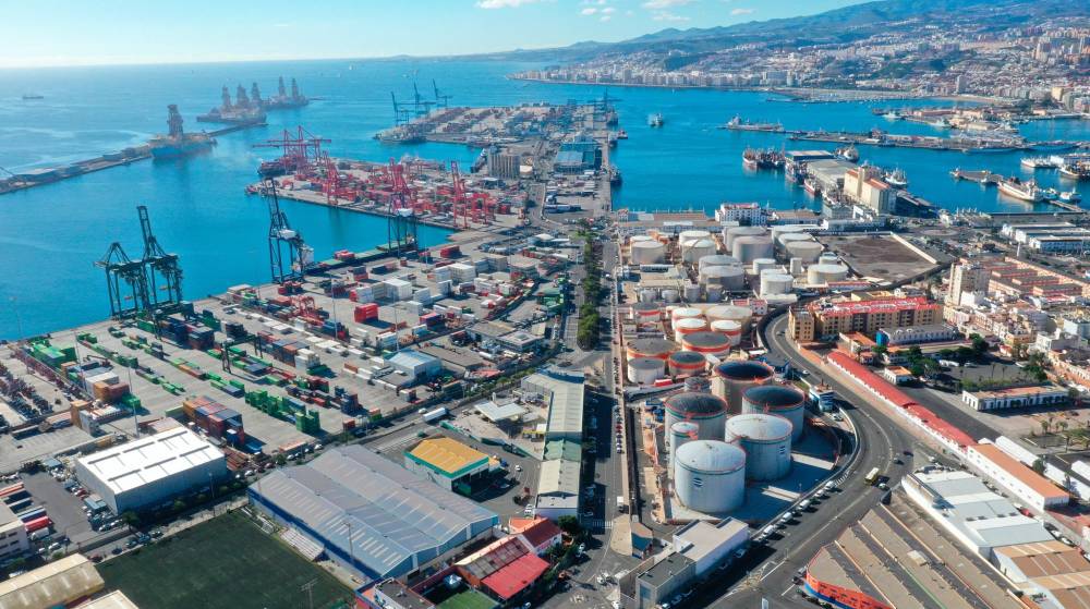 Puertos de Las Palmas crece un 8% hasta julio con respecto a 2019