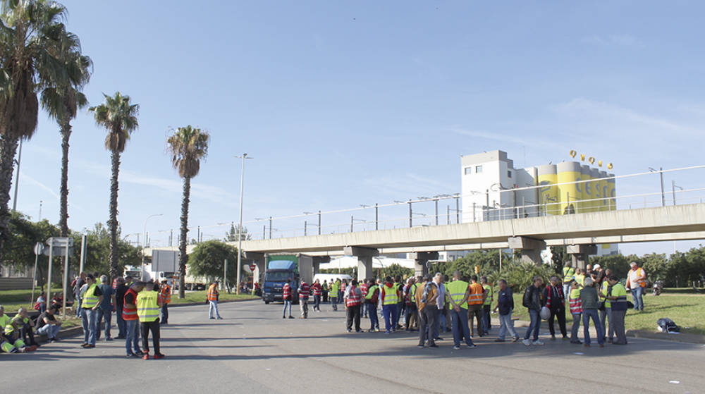 Los transportistas de Barcelona advierten de otra huelga si no llegan a un acuerdo con la patronal