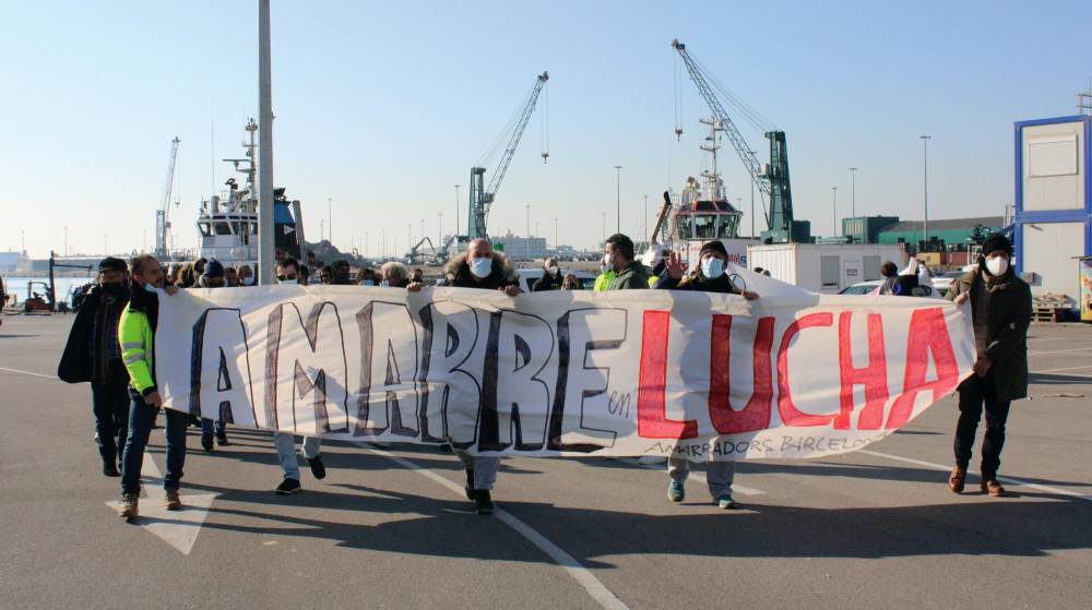 El sector del amarre de Barcelona apura sus opciones de acuerdo tras tres jornadas de huelga