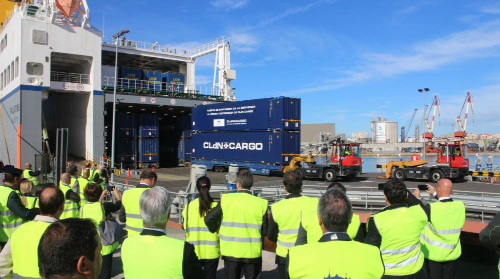 CLdN Shipping Lines solicita ocupar 45.215 m2 en el Puerto de Santander