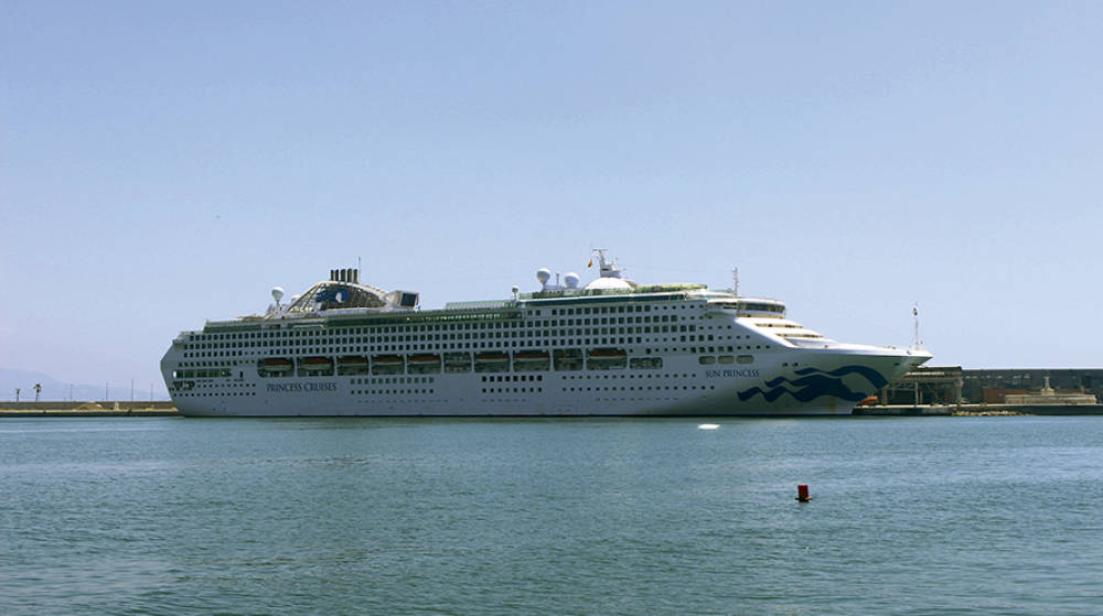 El Puerto de M&aacute;laga recibe por primera vez al crucero &ldquo;Sun Princess&rdquo;