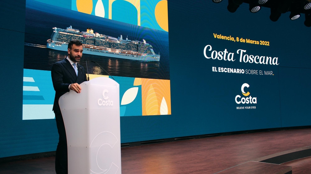 Valencia se convierte en puerto base del “Costa Toscana”