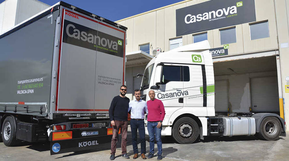 Transportes Casanova incorpora, de la mano de PolarCube, dos nuevos semirremolques K&ouml;gel