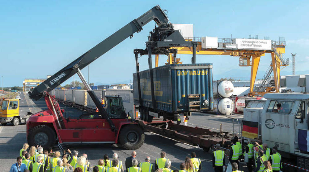 DB Cargo inaugura un nuevo servicio ferroviario entre Perpignan y Saarbr&uuml;ken